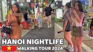 HANOI Hot Nights Walking StreetSunday Nightlife VIETNAM  the Old Town Walking Tour