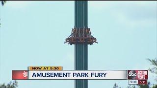 Noisy Falcon's Fury test rides rile Tampa resident