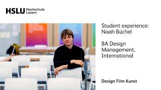 Student Experience: Noah Büchel on BA Design Management, International