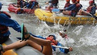 AMAZON JUNGLE RAFTING down the Jatunyacu River in Tena Ecuador - DJI SPARK