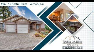 26 - 40 Kestrel Place - Vernon B.C. - MLS® Number 10287500  - BC Town & Country Real Estate