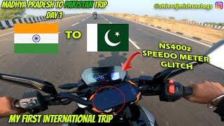 NS400Z Adventure: Day 2 - Riding from Madhya Pradesh to Pakistan! ️️