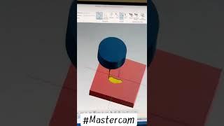 Car Machining By Mastercam.. #cad #mastercam2022