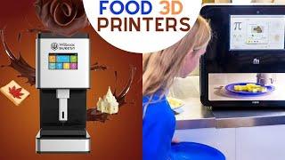 TOP 5 Food 3d Printers for cafés and restaurants / Bakery | 3D Printing Food | Starting $800