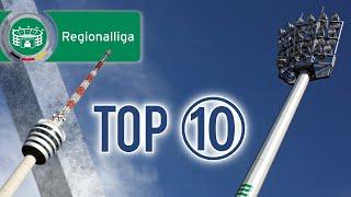 Top 10: Regionalliga-Stadien in Deutschland (Saison 2023/2024)