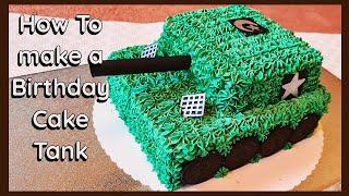 How to make a Birthday Cake Tank