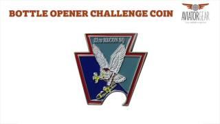 Aviator Gear Challenge Coin Bottle Openers