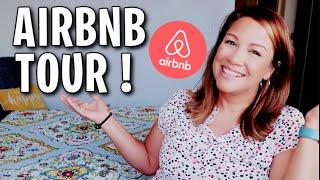 AIRBNB TOUR! | My first experience staying at an airbnb! 