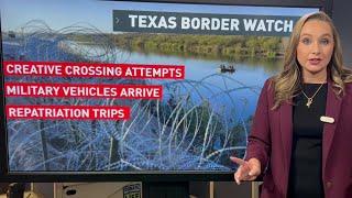 Texas Border Watch: Unique crossing attempts, increased military presence and repatriation