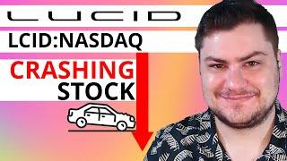 Lucid stock (LCID:NASDAQ) is crashing.