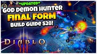 Diablo 3 Demon Hunter GoD's FINAL FORM Build Guide Season 28!