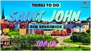 Saint John (New Brunswick) ᐈ Things to do | What to do | Places to See ️ 4K