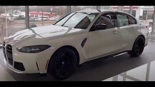 2022 BMW M3 Manual in Alpine White