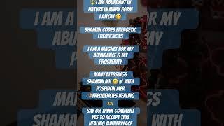 healing with poseidon mer shaman #innerpeace #innerharmony i am a magnet for my abundance prosperity