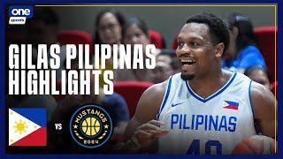 GILAS PILIPINAS vs TAIWAN MUSTANGS | GILAS HIGHLIGHTS | SEND OFF FRIENDLY MATCH | JUNE 24, 2024