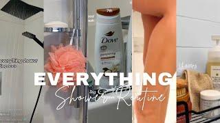 EVERYTHING SHOWER ROUTINE| Body Care, Skin Care, Hygiene tips,Fav.pdcts,How to achieve a Glowy skin