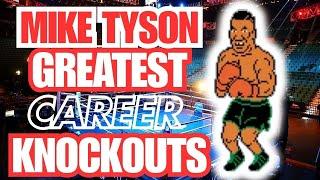 Top Career Knockouts by Mike Tyson! G.O.A.T