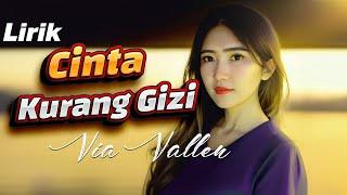 Cinta Kurang Gizi - Via Vallen (Lirik Video)