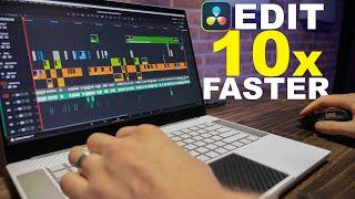 4 Tricks to Edit 10x Faster in Davinci Resolve 18!