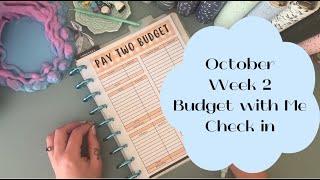 Budget with me - October week 2 | $1290 | Australian Cash Stuffing | Debt Journey | Budgeting