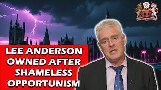 Lee Anderson Didn't Lift a Finger for Victims of Grooming Gangs