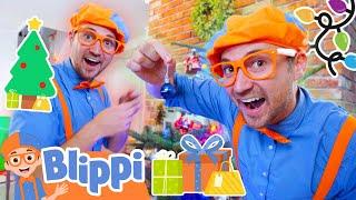 Blippi Decorates the Christmas Tree! | BEST OF BLIPPI TOYS | Educational Videos for Kids