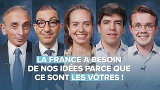 Eric Zemmour : La France a besoin de nos idées parce que ce sont les vôtres !