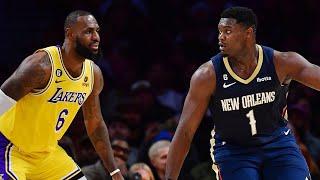 LeBron James vs Zion Williamson - All 1 On 1 Plays | Nov 2 | 2022-23 NBA Season