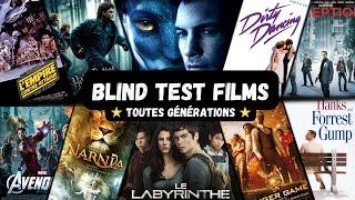 BLIND TEST FILMS - 50 EXTRAITS (TOUTES GÉNÉRATIONS)