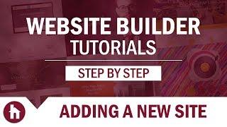 How to Add a New Website in Homestead