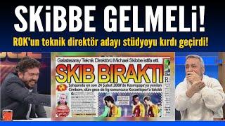 ROK'un teknik direktör adayı stüdyoyu kırdı geçirdi! Skibbe gelmeli...