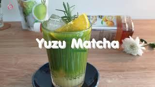 Yuzu Matcha ทำง่ายๆอยู่บ้าน WFH สดชื่นเต็มตื่นแน่นอนจ้า