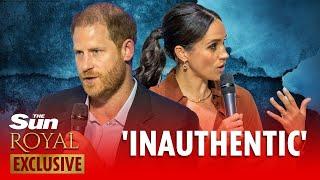 Meghan and Harry talk complete BALONEY - they're totally fake and everything is staged