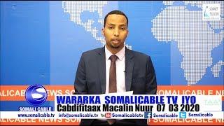 WARARKA SOMALI CABLE IYO CABDIFITAAX MACALIN NUUR 07 03 2020