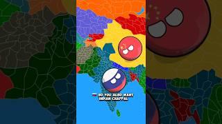 What if India  and Russia  Switch  Places|#countryballs #nutshell #shorts #ytshorts #india