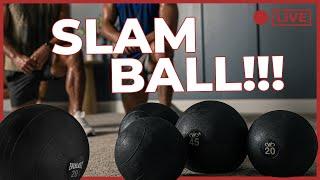 8 Minute Slam Ball Summer Workout with Coach Zach & Brady