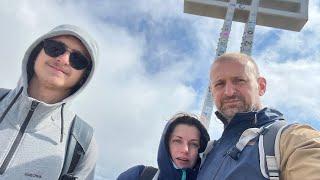 Climbing of Schneeberg 2076m 6811ft