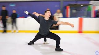 @DeanLewis "Waves" skated by Canadian pair team Lori Ann Matte & Thierry Ferland, 2021 Long Program