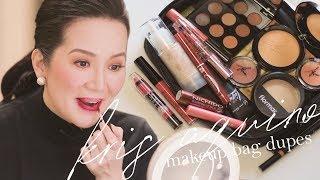 KRIS AQUINO Makeup Bag Dupes ( BUDGETARIAN VERSION ) | Kris Lumagui