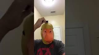 Duck Man Gets Stylish