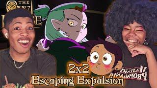 MY LUZ!? The Owl House 2x2 Escaping Expulsion REACTION