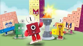 Numberblocks : Step Squad VS Squares Treasure Hunt || Keith's Toy Box