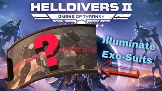 Helldivers 2 - New illuminate exo-suit enemies teased??  #OmensofTyranny