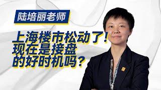 上海楼市松动了！现在是接盘的好时机吗？| 陆培丽老师