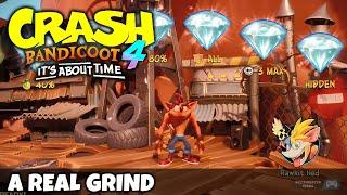 Crash Bandicoot 4: "A Real Grind" All Boxes, Hidden Gem & 100% Complete