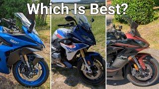 Suzuki GSX-S 1000 GT vs BMW R1250RS vs Kawasaki Ninja 1000sx Comparison Review