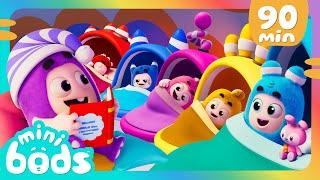 Bedtime Stories with Jeff  |  Minibods  | Preschool Cartoons for Toddlers