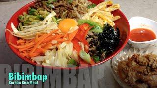 Bibimbap  비빔밥  Korean Mixed Rice Meal cheekyricho tutorial