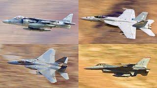 FAST Fighter Jets! Mojave Desert (Fall 2024)