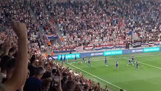 Gol Luke Modrića - Hrvatska - Poljska 1:0 (Opus Arena Osijek)